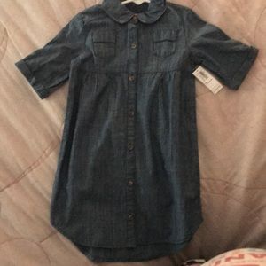 Cute denim dress for kids